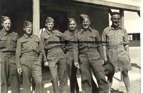 Maadi Training Camp, Ronald 2nd from Right.